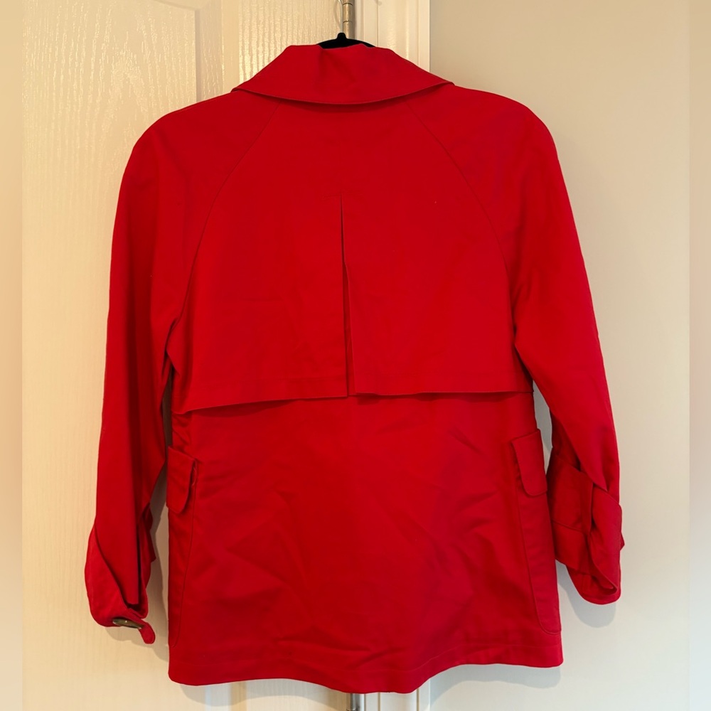 Stylish Red Double-Breasted Jacket - image 2